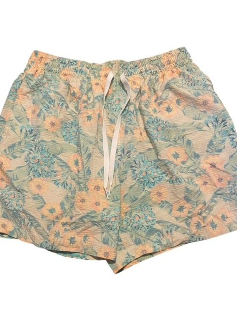 Chubbies Men’s Pastel Colors Tropical 5.5” Inseam Swim Trunks With Liner Medium